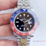 SWISS Rolex GMT Master II Pepsi Replica Watch UN Factory/904L/Swiss 3285